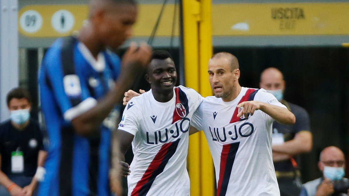 Musa Juwara i Rodrigo Palacio (Bologna)