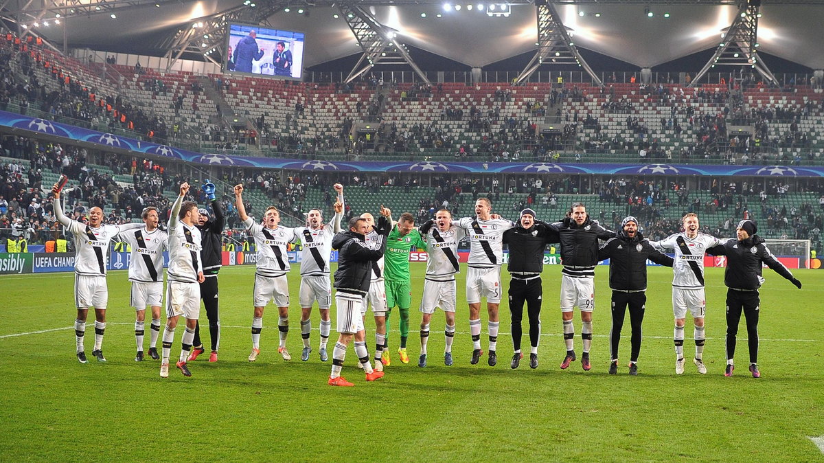 Pilka nozna. Liga Mistrzow. Legia Warszawa - Sporting CP. 07.12.2016