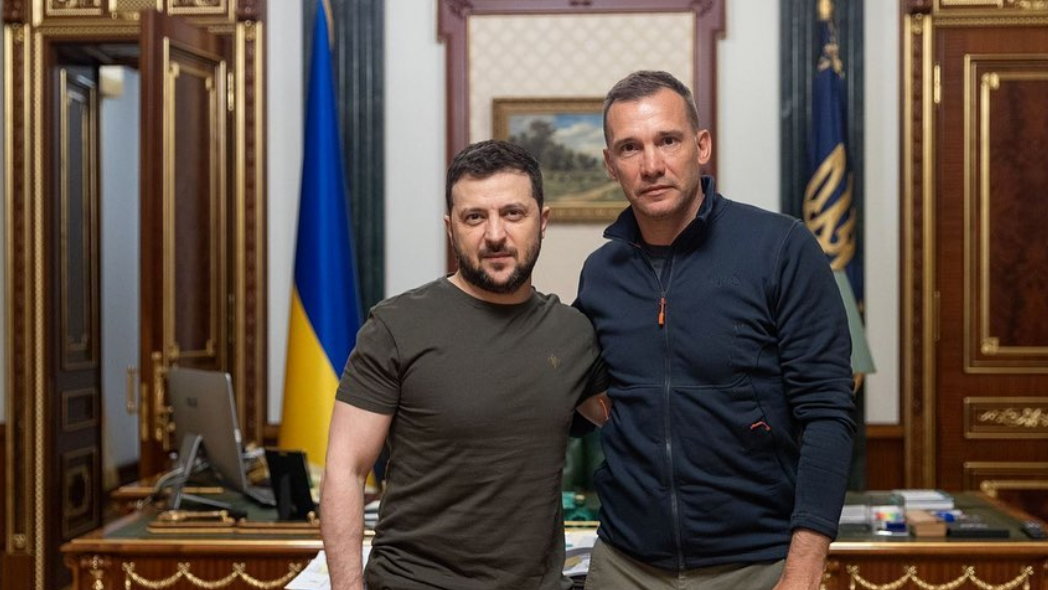 Andrij Szewczenko angażuje się w pomoc dla Ukrainy