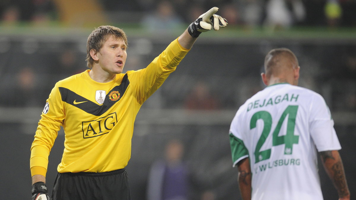 Tomasz Kuszczak w barwach Manchesteru United