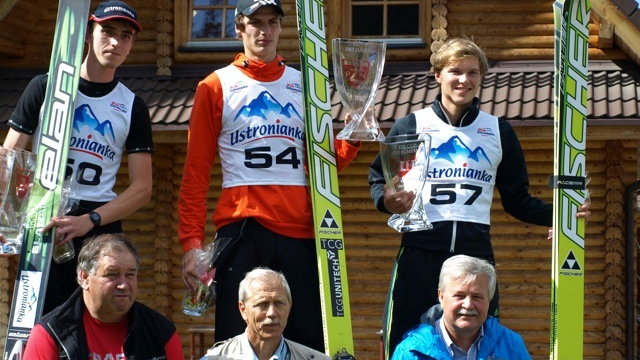 Artur Kukuła na podium