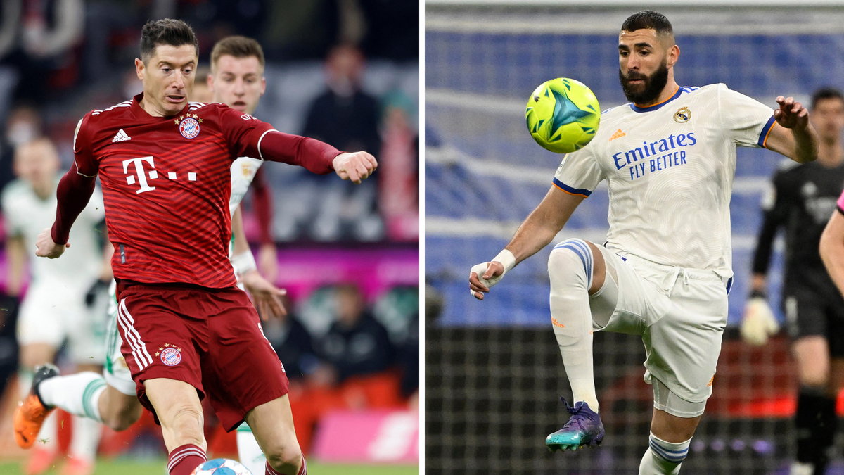 Robert Lewandowski i Karim Benzema