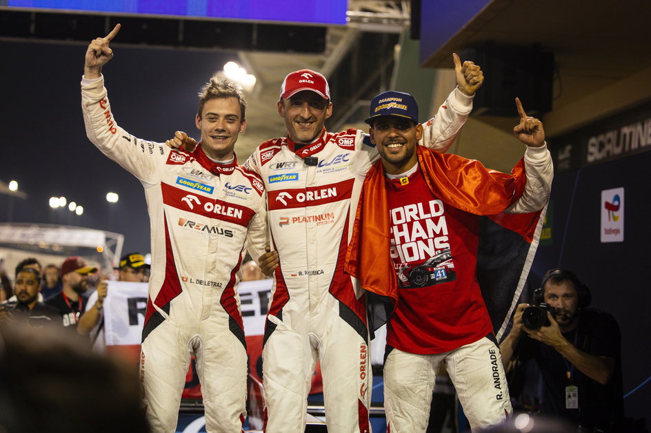Robert Kubica wraz z ORLEN Team WRT wywalczył tytuł mistrza świata długodystansowych mistrzostw świata WEC (World Endurance Championship) w kategorii LMP2.