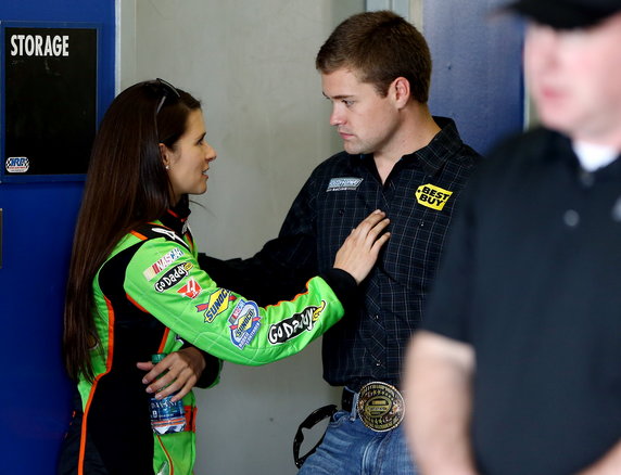 Danica Patrick i Ricky Stenhouse Jr