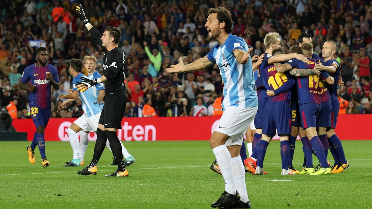 La Liga Santander - FC Barcelona vs Malaga CF