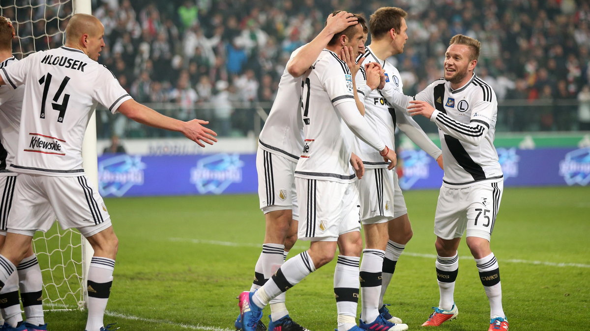 Pilka nozna. Ekstraklasa. Legia Warszawa - Wisla Krakow. 12.03.2017