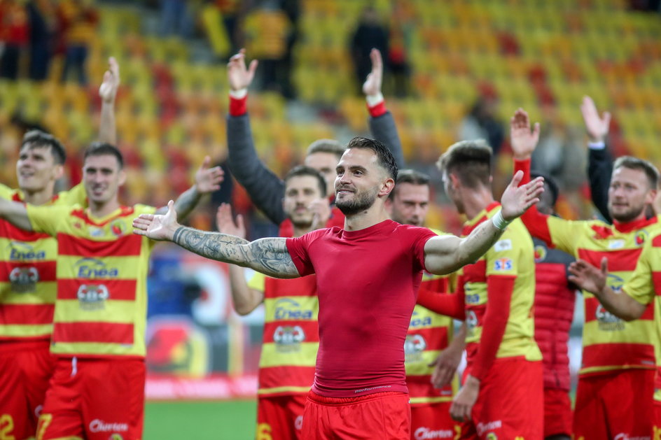 Jagiellonia w tym sezonie rozegrała pięć domowych meczów w PKO BP Ekstraklasie i wszystkie wygrała