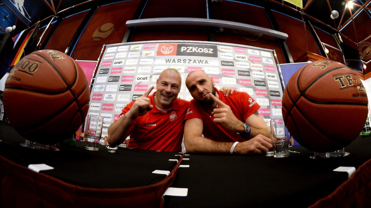 Mike Tylor i Marcin Gortat