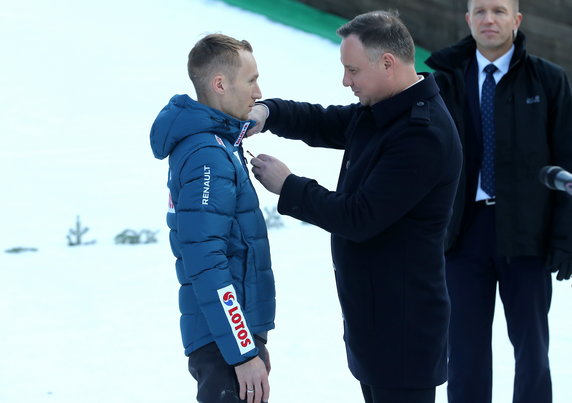 Prezydent Andrzej Duda odznaczył Stefana Hulę