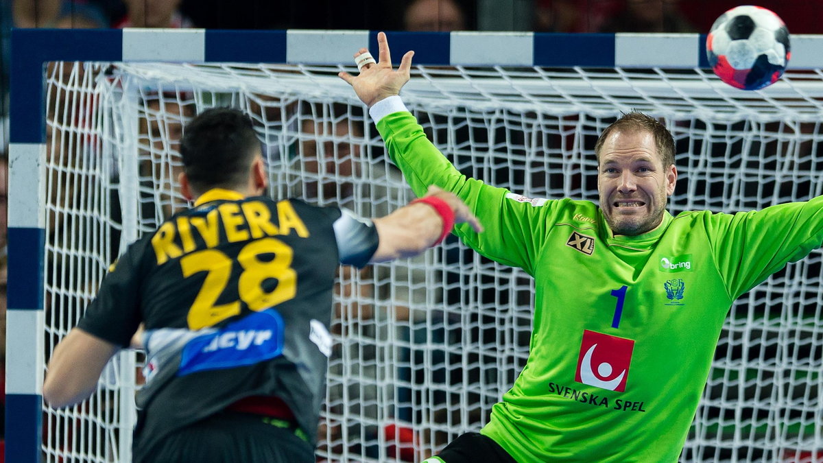 Pilka Reczna. EHF EURO 2016. Hiszpania vs Szwecja. 20.01.2016