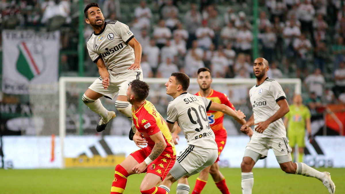 Pilka nozna. PKO Ekstraklasa. Legia Warszawa - Jagiellonia Bialystok. 29.08.2020