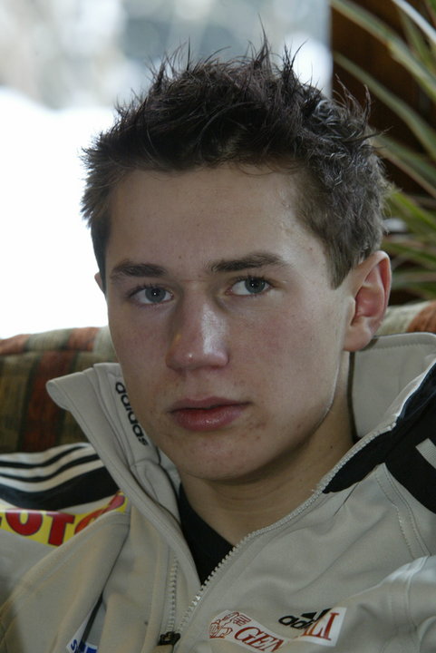 Kamil Stoch w lutym 2005 r.