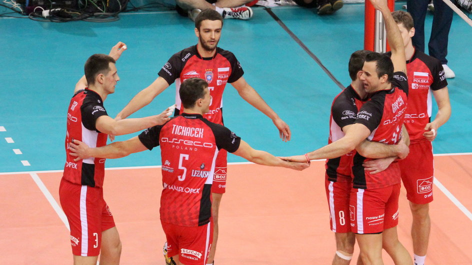 PUCHAR CEV SIAKTARZY ASSECO RESOVIA KONTRA ACH VOLLEY