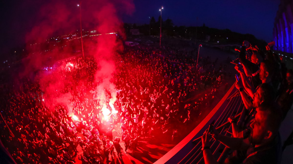 Lech Poznań świętuje mistrzostwo Polski