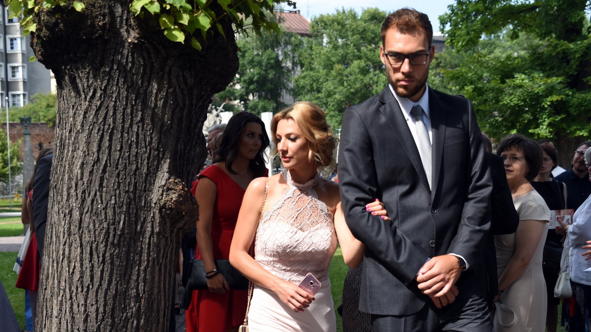 Jerzy Janowicz i Marta Domachowska