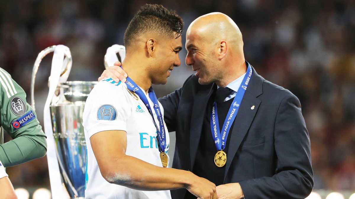 Zinedine Zidane i Casemiro