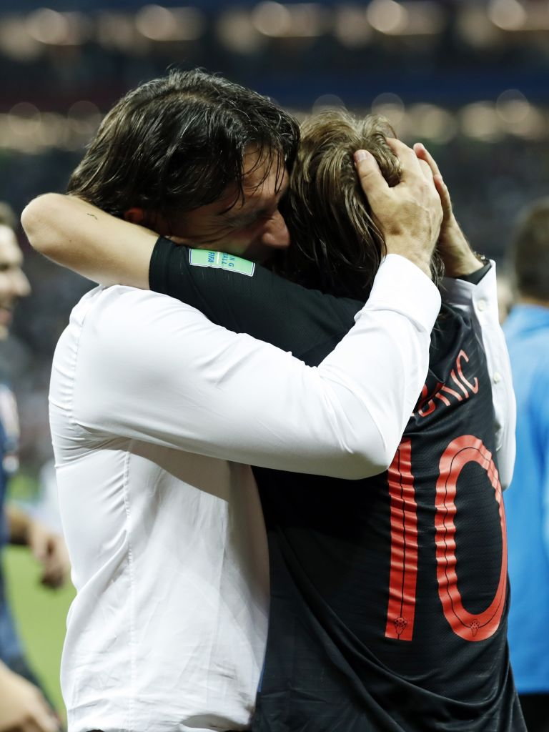 Zlatko Dalić i Luka Modrić