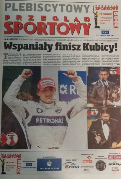 Okładka „Przeglądu Sportowego”