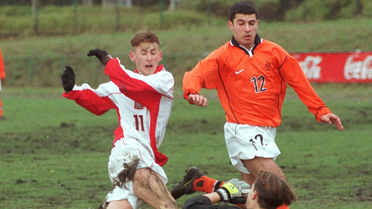 Michał Janicki (z lewej, 1998 r.)