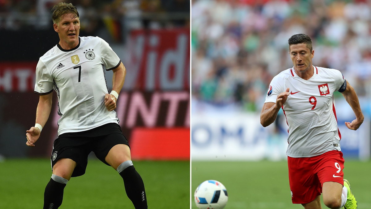 Bastian Schweinsteiger i Robert Lewandowski