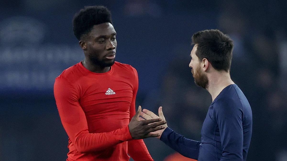 Leo Messi i Alphonso Davies