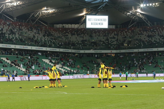 Piękne cheerleaderki Legii Warszawa