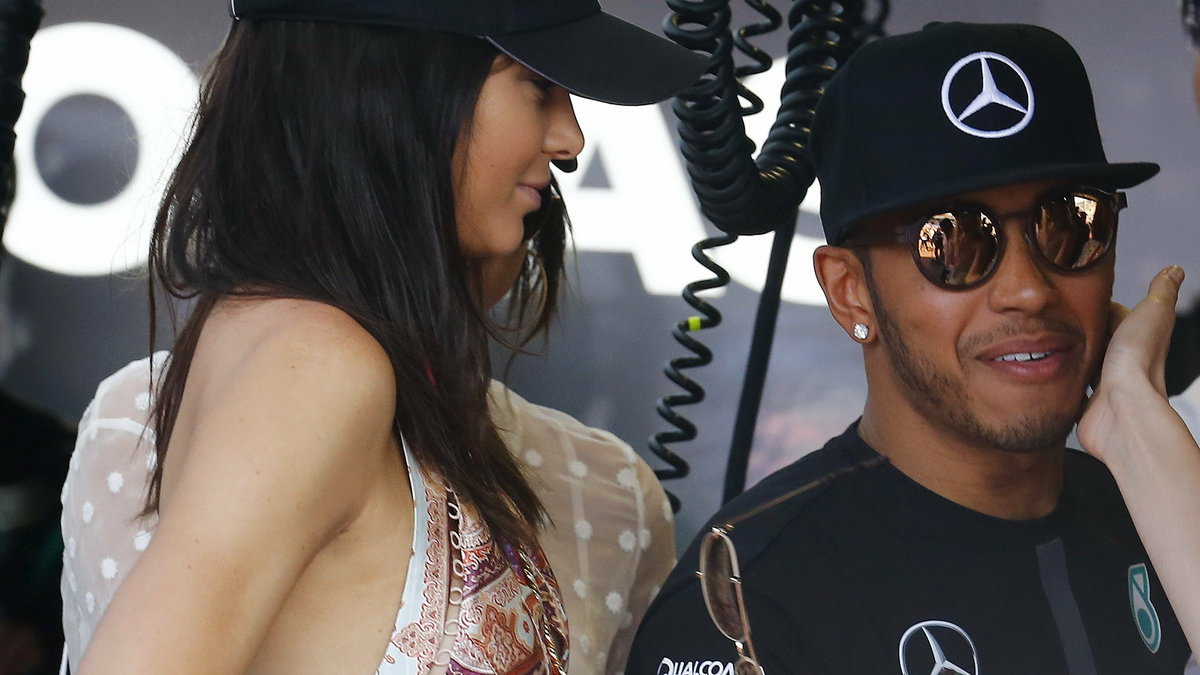 Kendall Jenner  i Lewis Hamilton