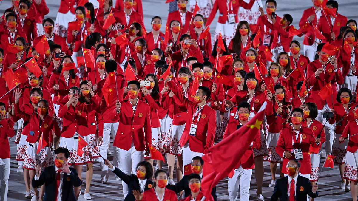 Reprezentacja Chin na igrzyskach w Tokio