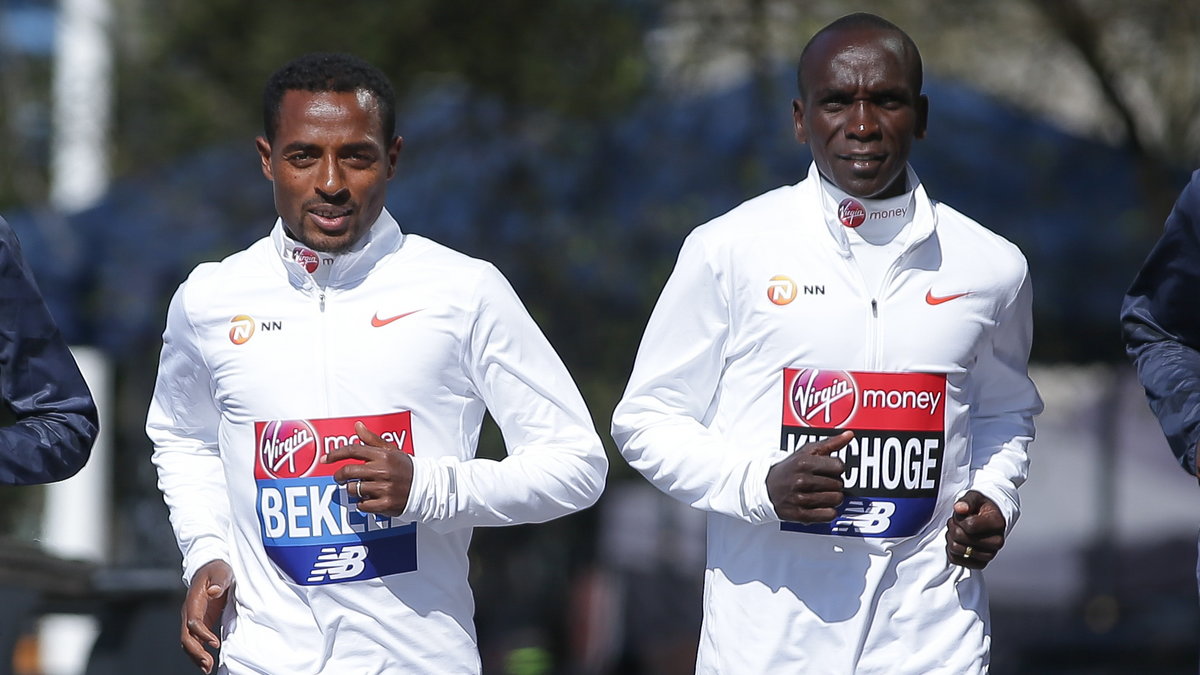 Kenenisa Bekele i Eliud Kipchoge – największe gwiazdy maratonu w Londynie