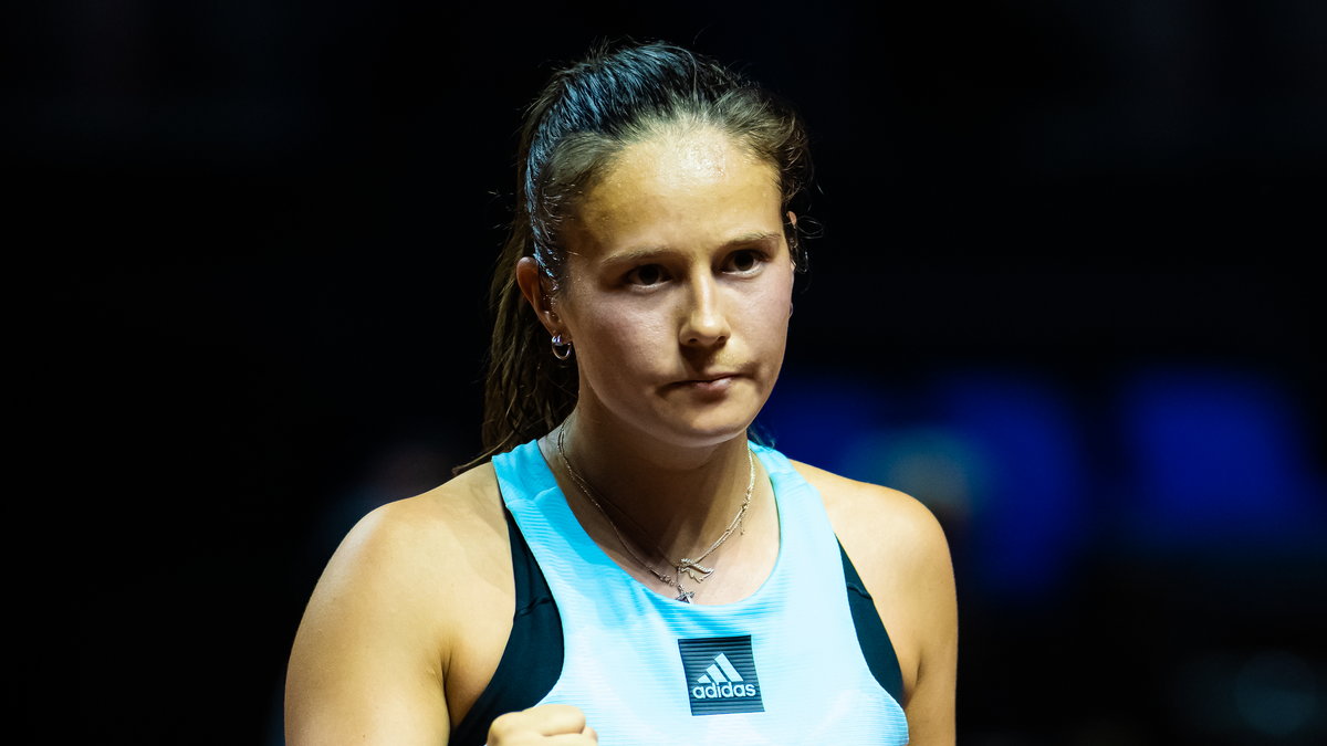 Daria Kasatkina podczas turnieju w Stuttgarcie