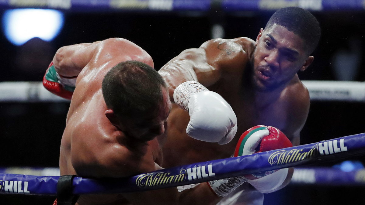 Anthony Joshua wygrał 24 pojedynki, w tym 22 przed czasem.