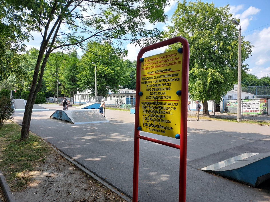 Szkolny skatepark w Krzeszowicach