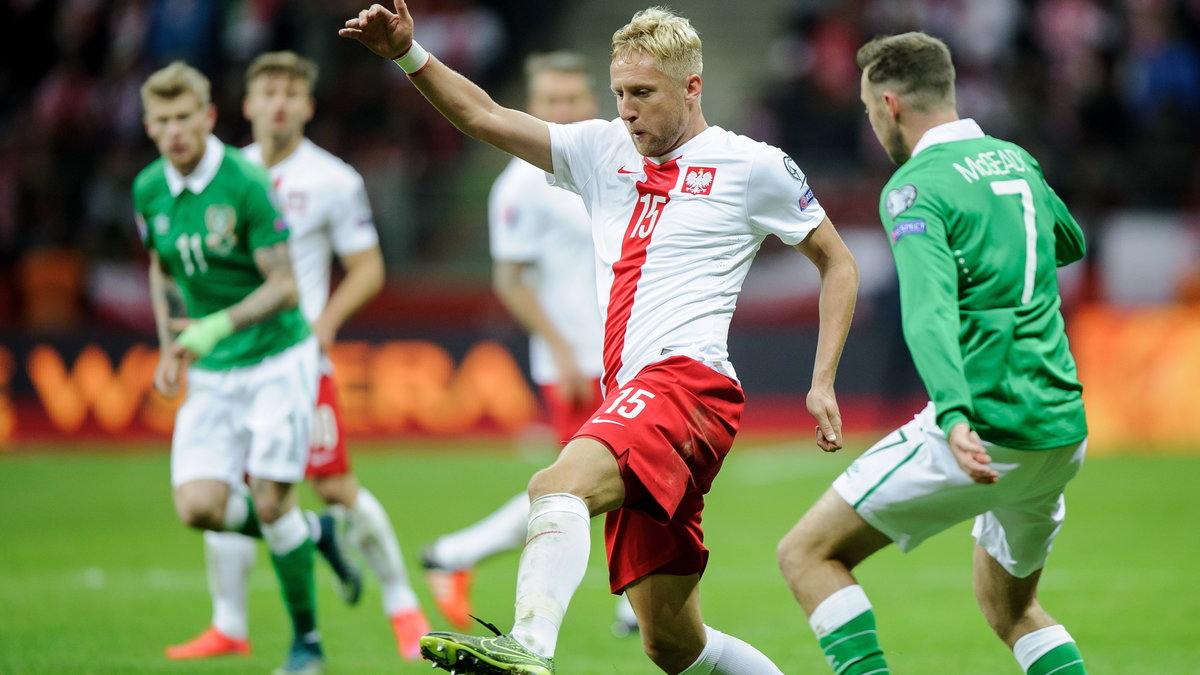 Kamil Glik przeciwko Irlandii, fot. Rafał Oleksiewicz/Pressfocus