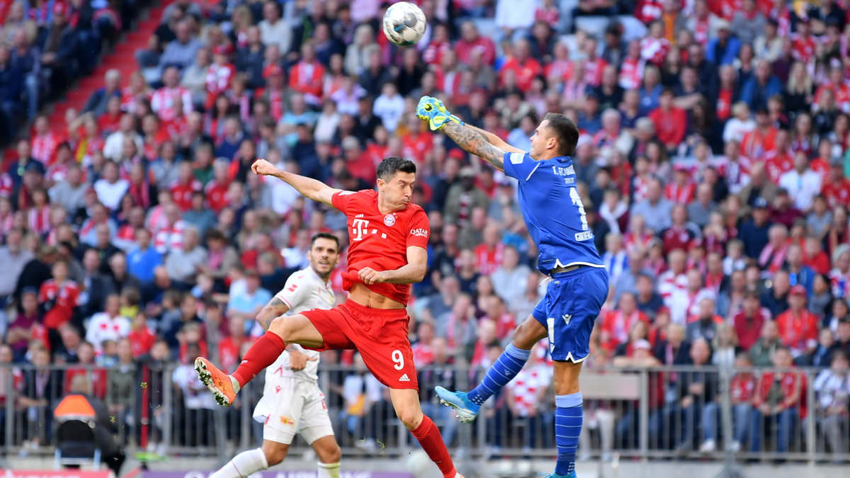 Robert Lewandowski i Rafał Gikiewicz