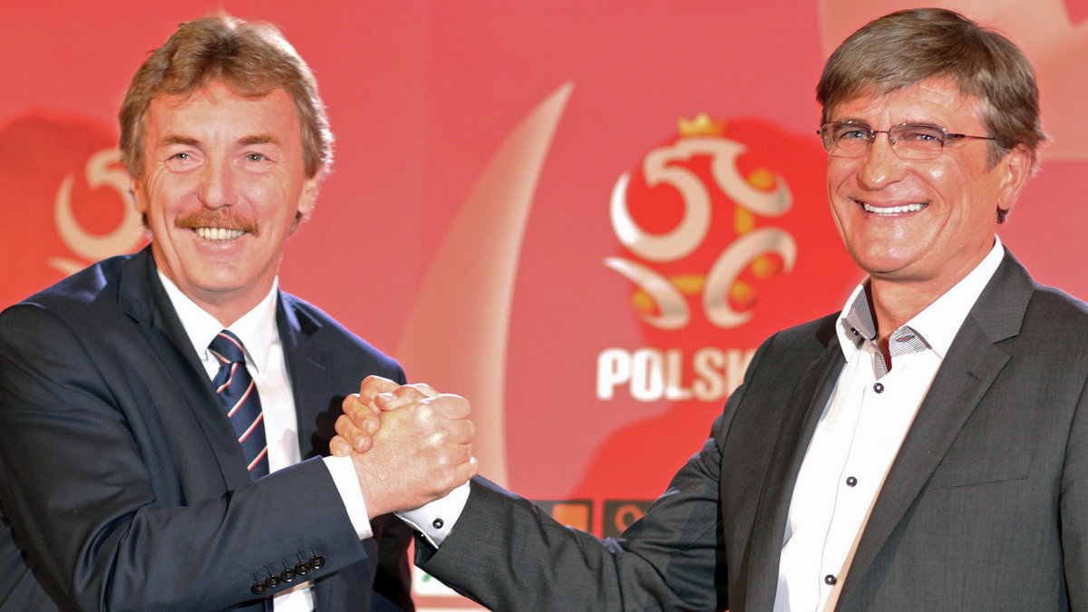 Zbigniew Boniek i Adam Nawałka