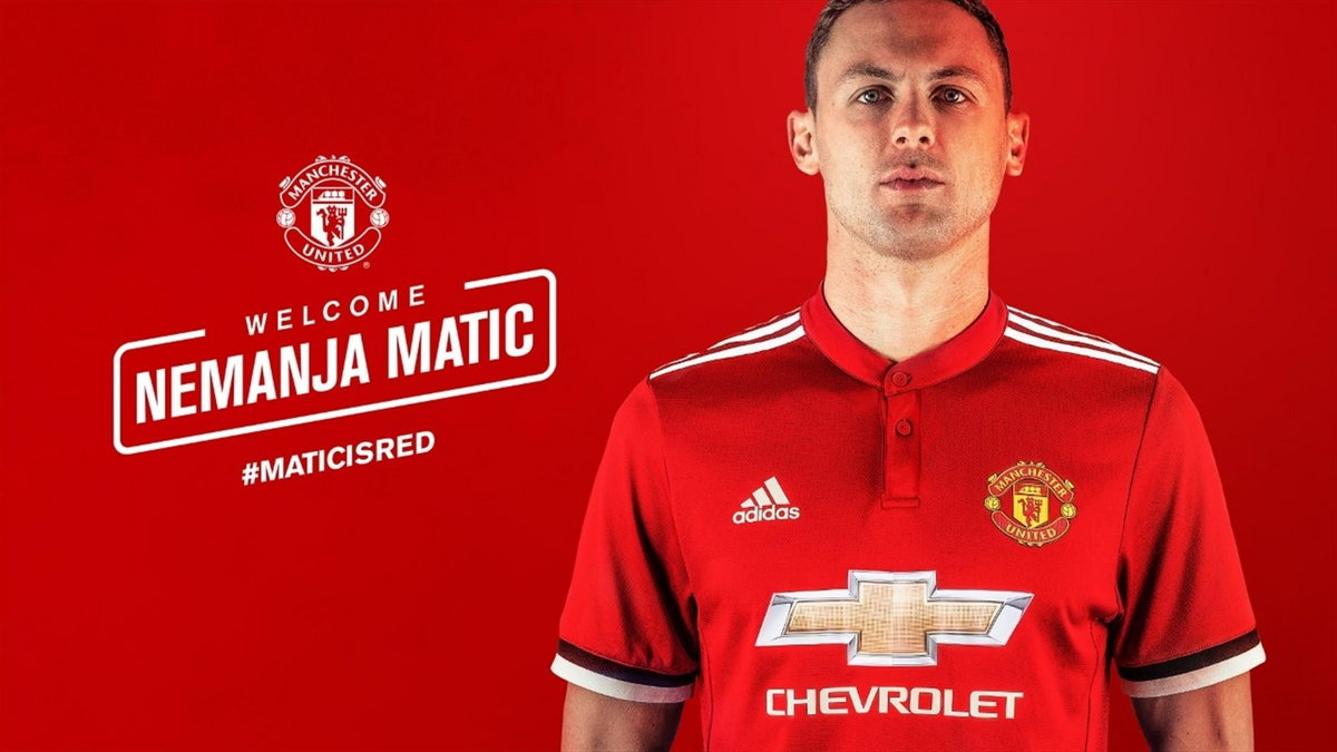 Nemanja Matić oficjalnie piłkarzem Manchesteru United