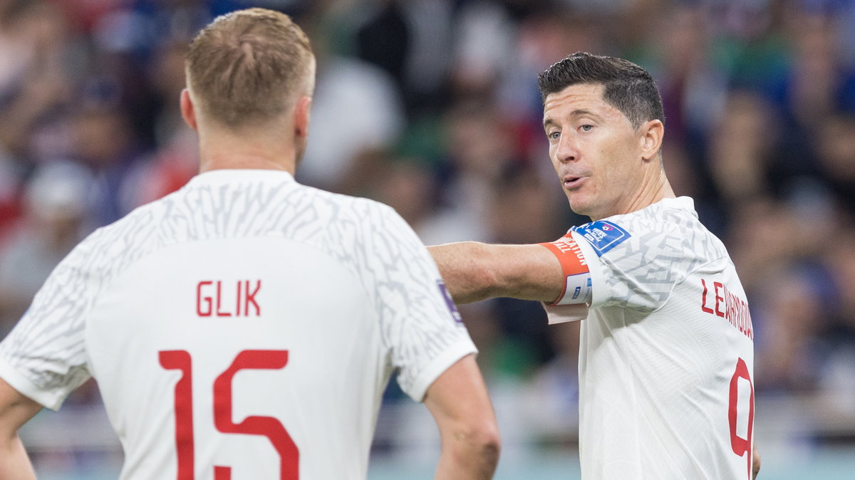 Kamil Glik i Robert Lewandowski