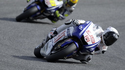 Jorge Lorenzo (z prawej)