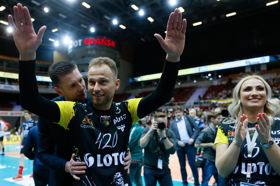 Siatkowka. PlusLiga. Lotos Trefl Gdansk. Piotr Gacek konczy kariere. 13.04.2017