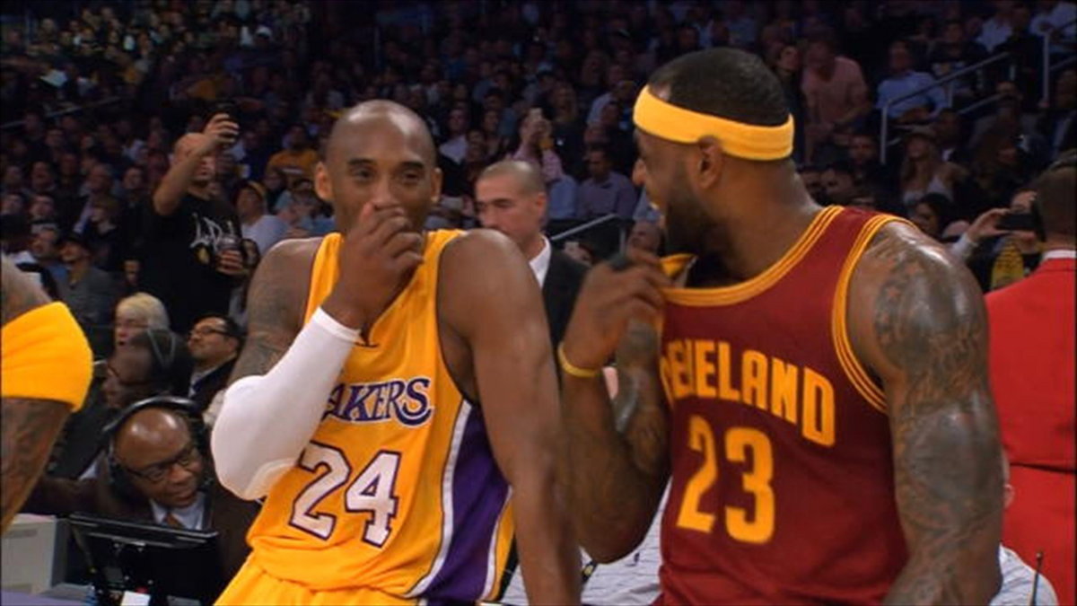 Kobe Bryant i LeBron James