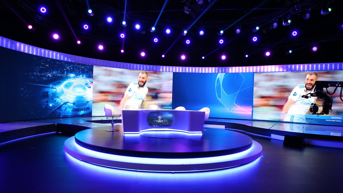 Polsat – studio Ligi Mistrzów