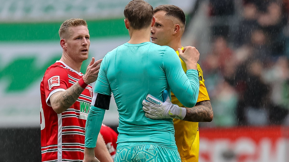 Manuel Neuer i Rafał Gikiewicz