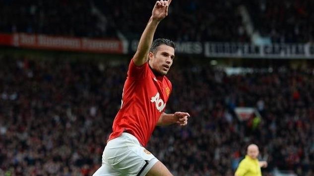 Robin van Persie autor jedynej bramki w meczu Man Utd - Arsenal 1:0! Wideo!