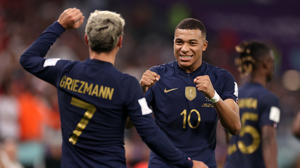 Kylian Mbappe i Antoine Griezmann