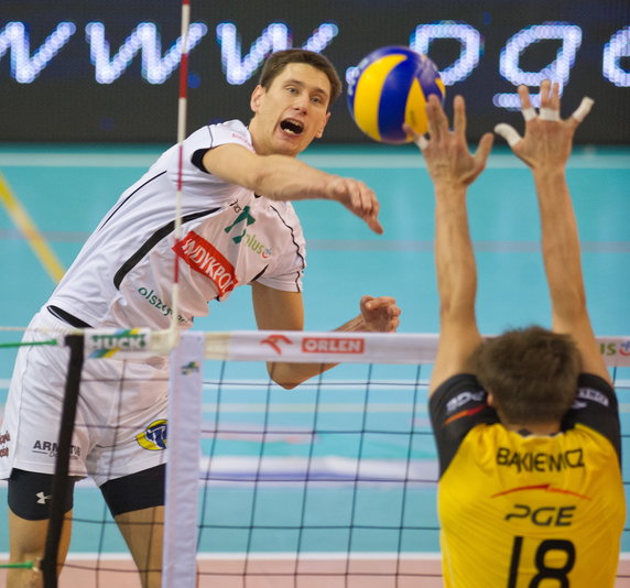 LIGA SIATKARZY SKRA BEŁCHATÓW KONTRA AZS OLSZTYN