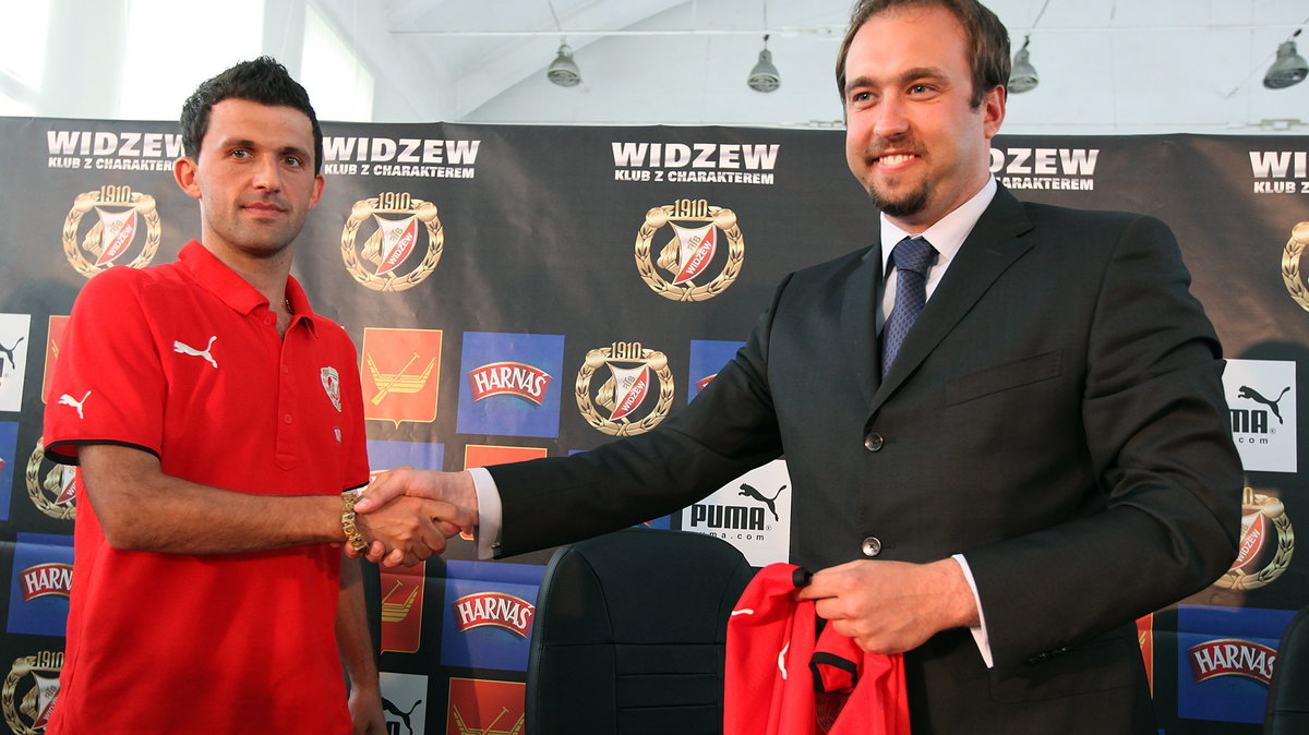 NOWY ZAWODNIK WIDZEWA