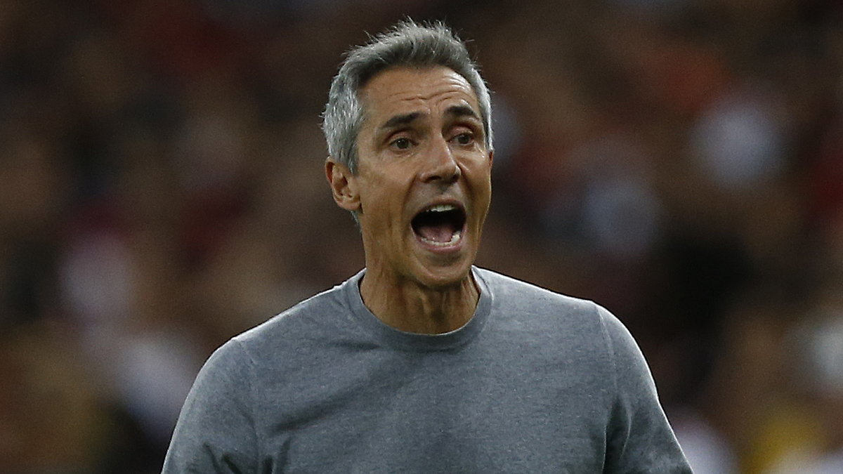 Paulo Sousa jeszcze jako trener Flamengo (5 czerwca 2022 r.)