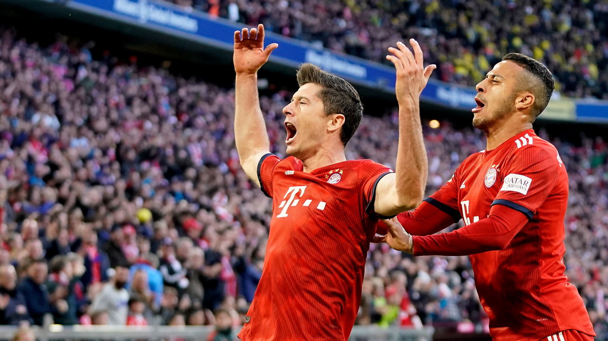 Robert Lewandowski i Thiago Alcantara