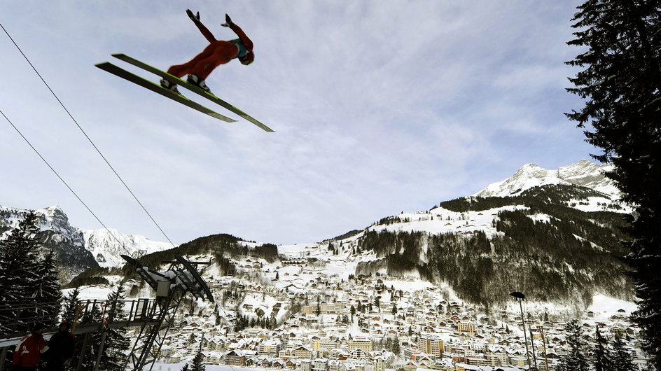 SWITZERLAND SKI JUMPING WORLD CUP