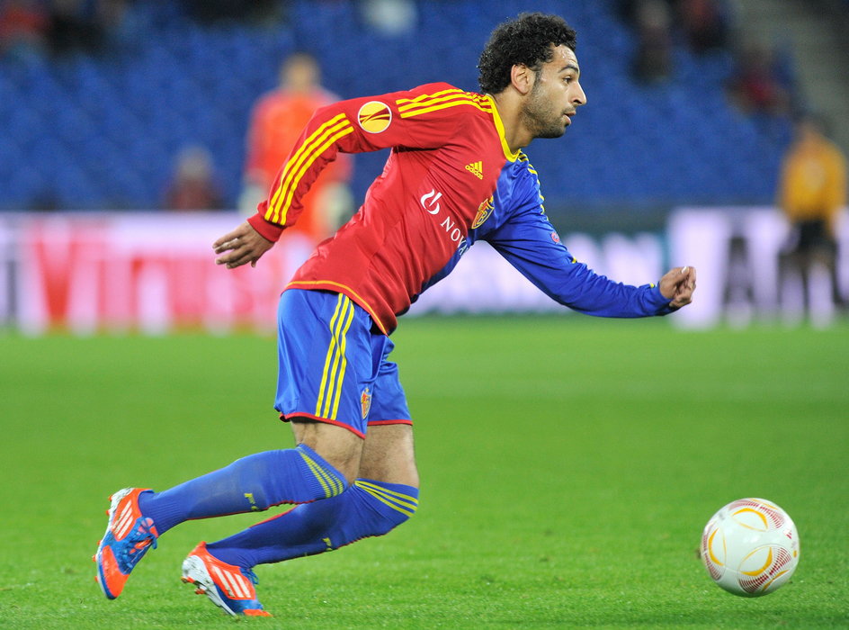 Mohamed Salah w barwach FC Basel